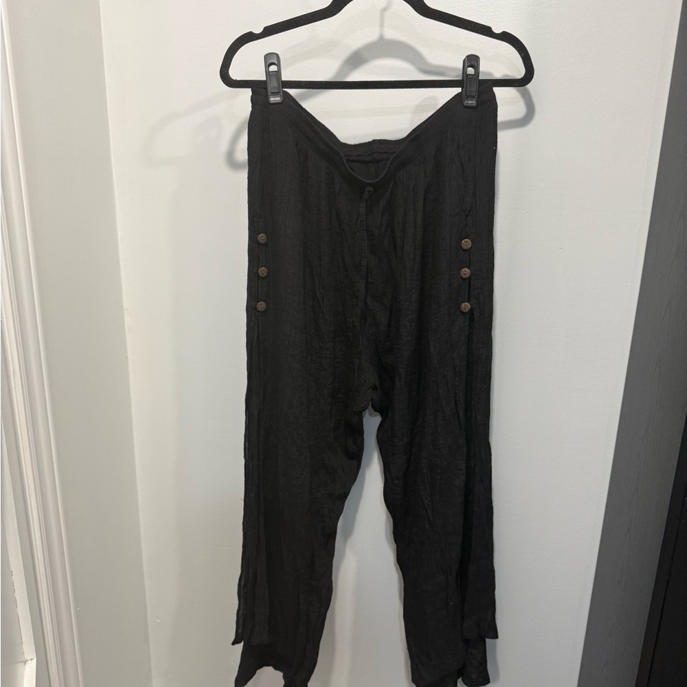 Madison Clothing Boutique Linen Drapey Pants
